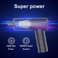 Thumbnail for Experience the power of our handheld vacuum cleaner for car and home cleaning. - InspiredGrabs.com