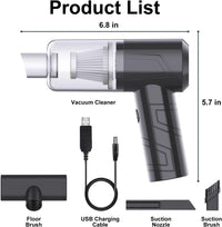 Thumbnail for Experience the power of our handheld vacuum cleaner for car and home cleaning. - InspiredGrabs.com