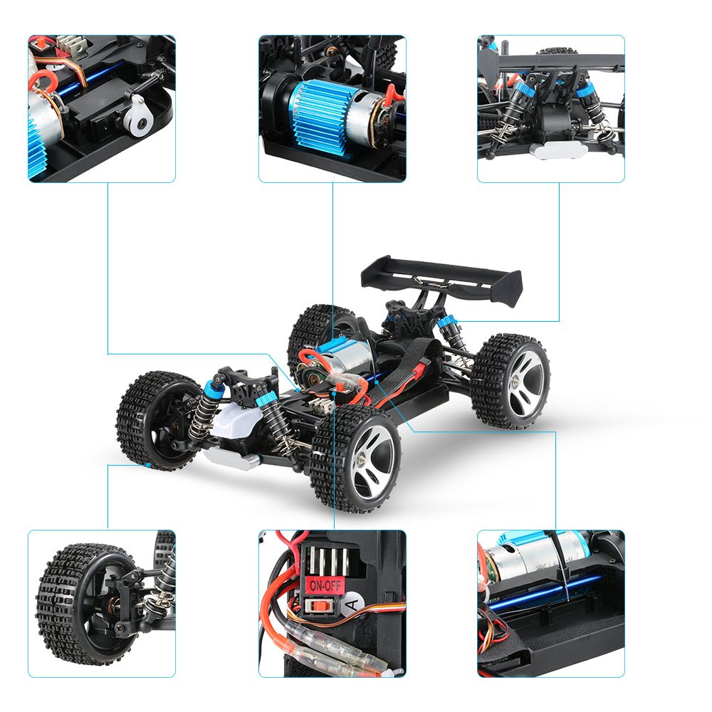 A959 Remote Control Car RC Remote Control Charging Off-road Vehicle - InspiredGrabs.com