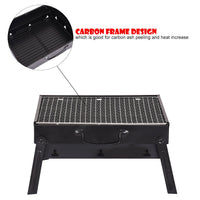 Thumbnail for BBQ Charcoal Grill Folding Portable Lightweight Barbecue Camping Hiking Picnics - InspiredGrabs.com