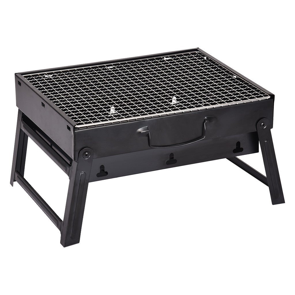 BBQ Charcoal Grill Folding Portable Lightweight Barbecue Camping Hiking Picnics - InspiredGrabs.com