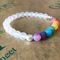 Thumbnail for Experience the vibrant energy of the Elephant Colorful Yoga Bracelet. - InspiredGrabs.com