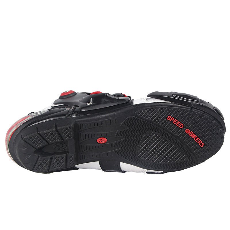 Experience ultimate comfort and protection with our professional road motorcycle riding shoes and ankle boots. - InspiredGrabs.com