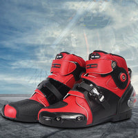 Thumbnail for Experience ultimate comfort and protection with our professional road motorcycle riding shoes and ankle boots. - InspiredGrabs.com