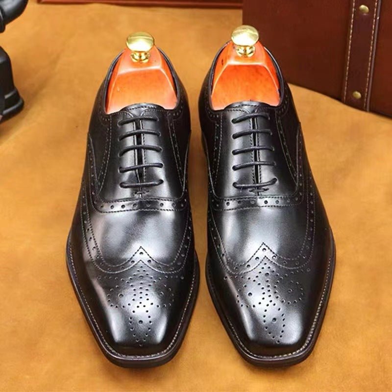 Fashion British Brogue Engraved Men's Shoes - InspiredGrabs.com