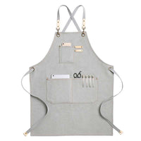 Thumbnail for Barber Shop Work Wear Female Trendy Fashion Apron - InspiredGrabs.com