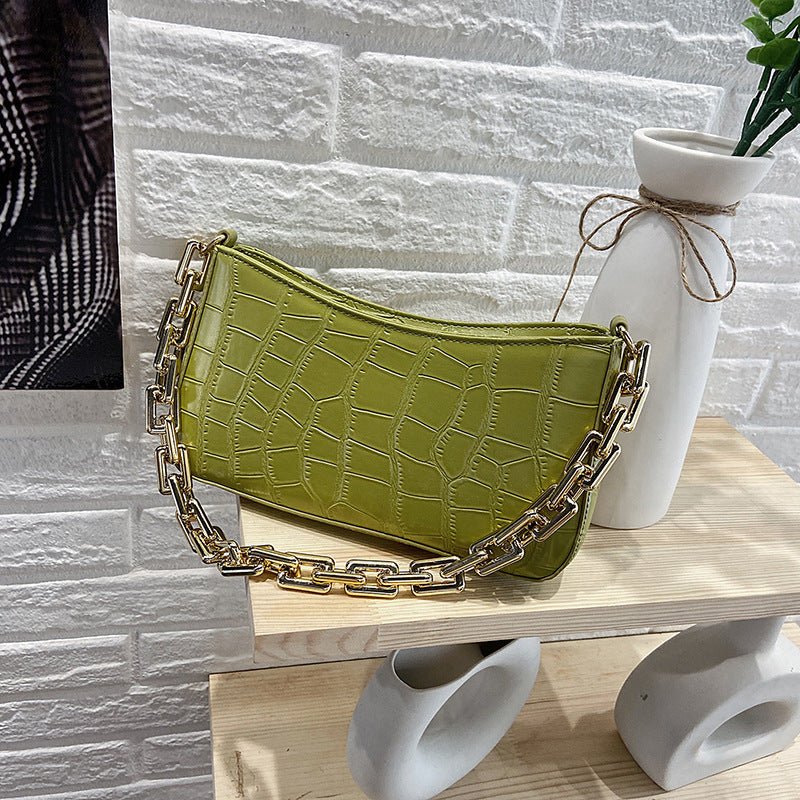 Fashion Korean Style Simple One-Shoulder Armpit Bag - InspiredGrabs.com