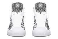 Thumbnail for Fashion Printed Couple High Top Canvas Shoes - InspiredGrabs.com