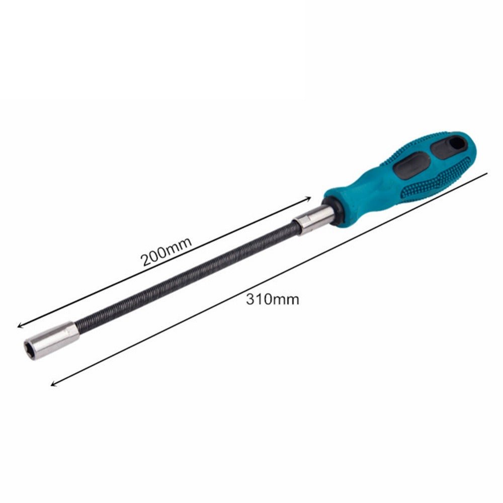 Flexible Hex Screwdriver with Elastic Bending Capability - InspiredGrabs.com