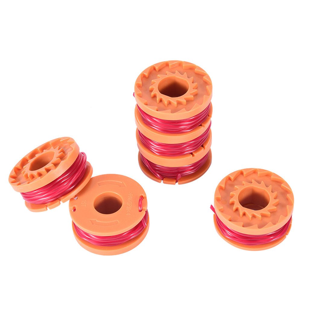 For WO-RX WA0010 Replacement Spool Line for Grass Trimmer Edger 6PCS - InspiredGrabs.com