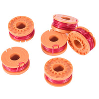 Thumbnail for For WO-RX WA0010 Replacement Spool Line for Grass Trimmer Edger 6PCS - InspiredGrabs.com