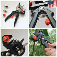 Thumbnail for Garden Grafting Pruner Set Farming Fruit Tree Pruning Shears Scissors Vaccination Plant Tree Cutting Machine Tape - InspiredGrabs.com