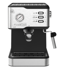 Thumbnail for Geek Chef Espresso Machine, Espresso and Cappuccino Latte Maker 20 Bar Coffee Machine Compatible with ESE POD Capsules Filter&Milk Frother Steam Wand, 950W, 1.5L Water Tank - InspiredGrabs.com