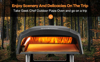 Thumbnail for Geek Chef Gas Pizza Oven, Pizza Ovens for Outside Propane, Outdoor Ovens with 13 Inch Pizza Stone, Portable Gas Pizza Oven with Foldable Legs, Pizza Oven for Patio Garden - InspiredGrabs.com