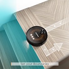 Geek Smart L8 Robot Vacuum Cleaner and Mop, LDS Navigation, Wi-Fi Connected APP, Selective Room Cleaning, MAX 2700 PA Suction, Ideal for Pets and Larger Home - InspiredGrabs.com