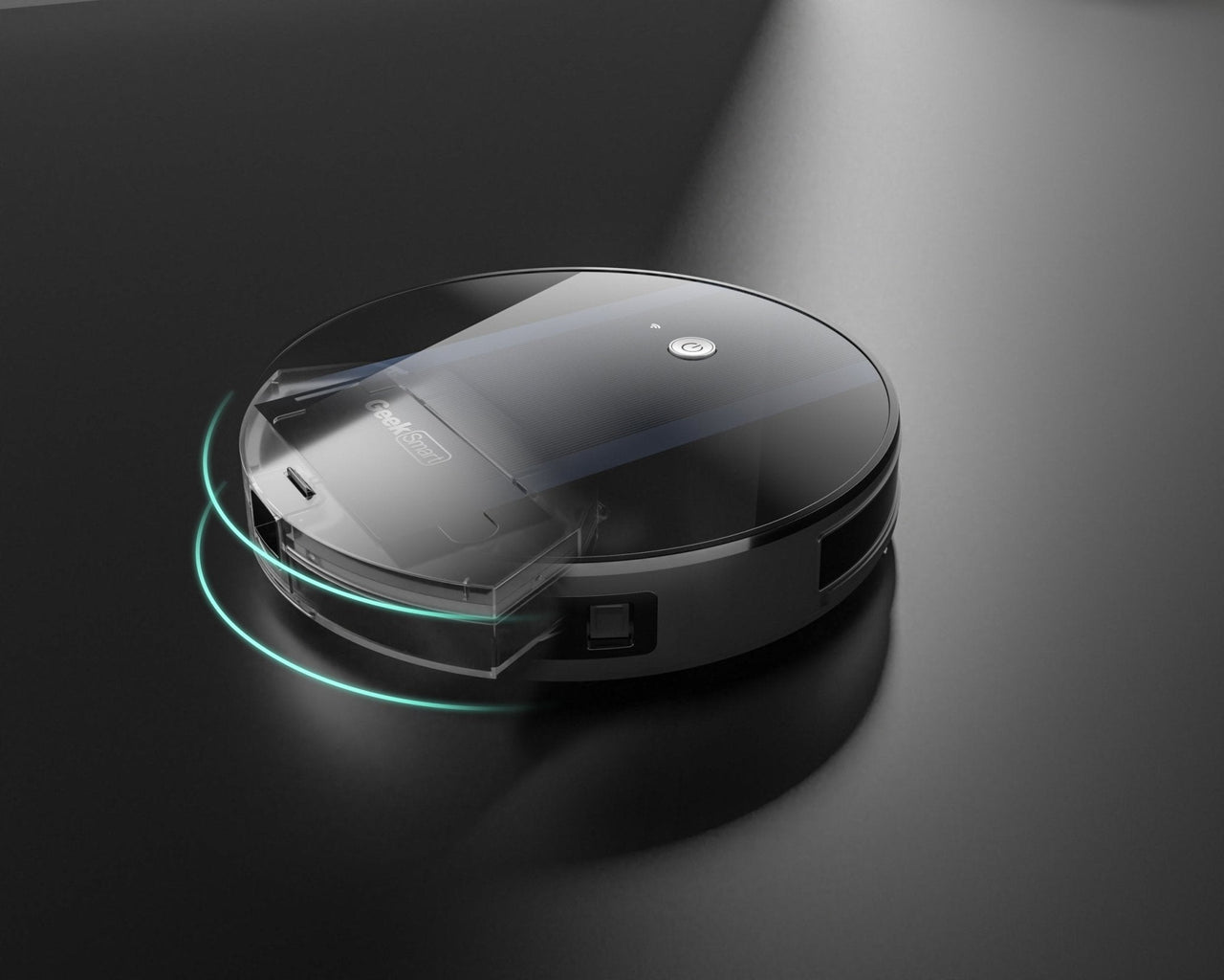 Geek Smart Robot Vacuum Cleaner G6 Plus, Ultra-Thin, 1800Pa Strong Suction, Automatic Self-Charging, Wi-Fi Connectivity, App Control, Custom Cleaning, Great for Hard Floors to Carpets - InspiredGrabs.com