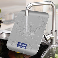 Thumbnail for Digital Electronic Kitchen Food Diet Postal Scale Weight Balance 5KG 1g 11lb Kitchen Scales Stainless Steel Weighing for Food Diet Postal Balance Measuring LCD Precision Electronic - InspiredGrabs.com