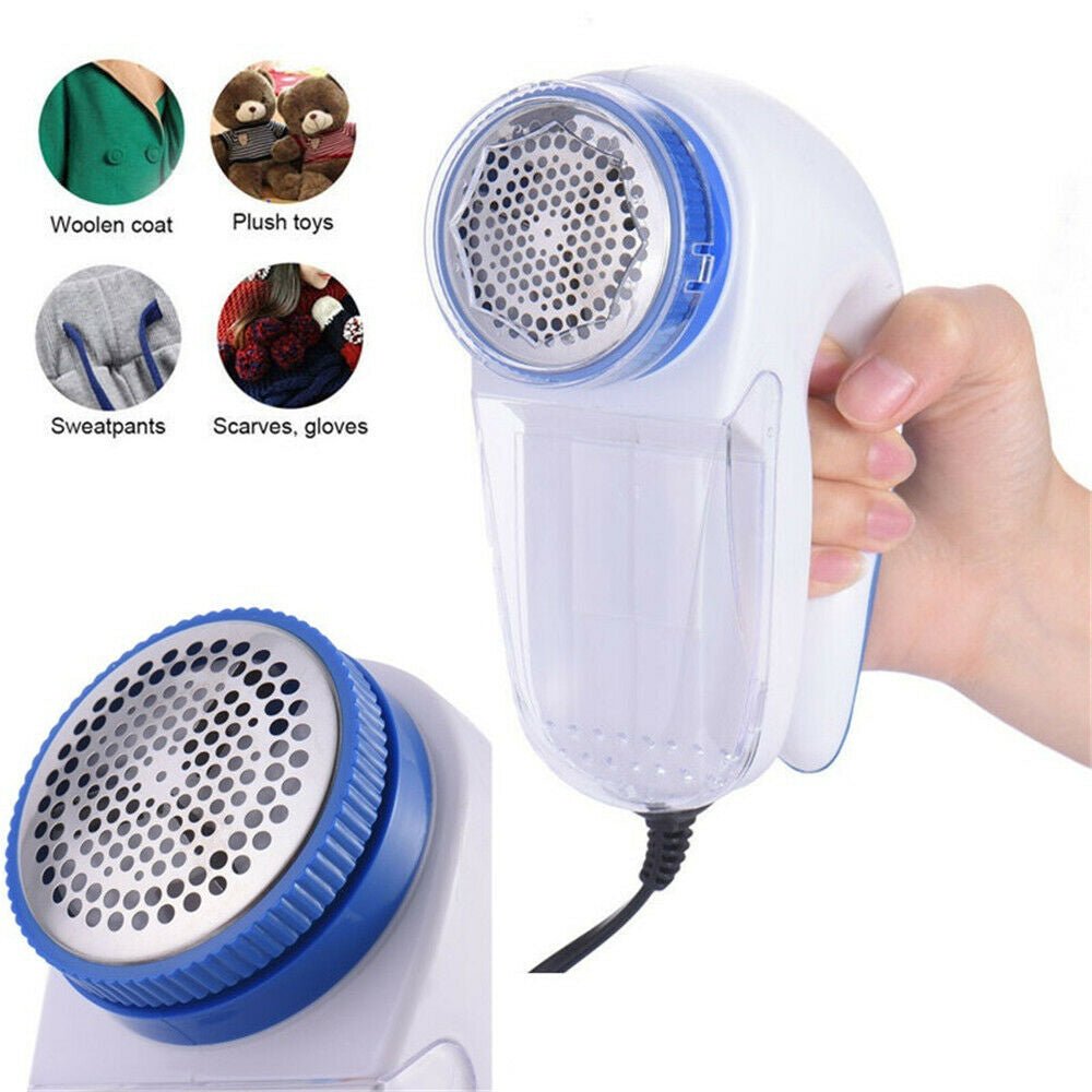 Electric Clothes Lint Pill Fluff Remover Fabrics Sweater Fuzz Shaver Household Portable Electric Clothes Lint Fluff Shaver Sweater Fuzz Remover Tool Handheld - InspiredGrabs.com