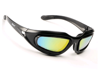 Thumbnail for Get the ultimate eye protection with these C5 bicycle riding glasses! Perfect for shooting, tactical activities, and motorcycle rides. - InspiredGrabs.com