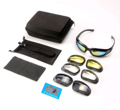 Get the ultimate eye protection with these C5 bicycle riding glasses! Perfect for shooting, tactical activities, and motorcycle rides. - InspiredGrabs.com