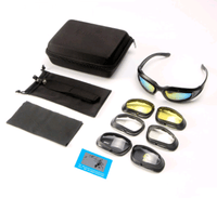 Thumbnail for Get the ultimate eye protection with these C5 bicycle riding glasses! Perfect for shooting, tactical activities, and motorcycle rides. - InspiredGrabs.com