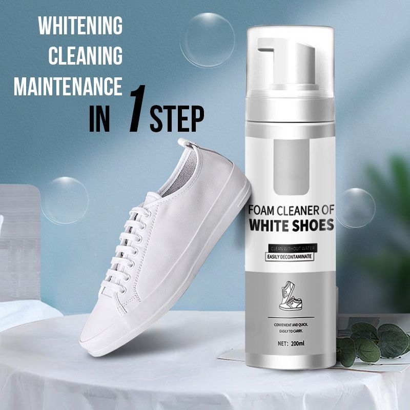 Get Your Shoes Sparkling Clean with the Little White Shoe Cleaner. - InspiredGrabs.com