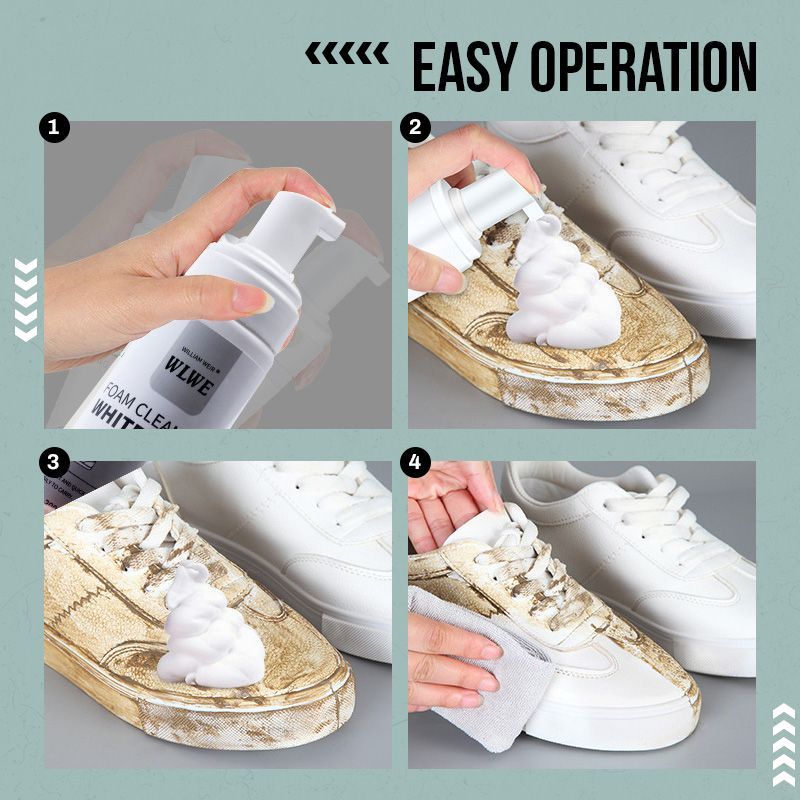 Get Your Shoes Sparkling Clean with the Little White Shoe Cleaner. - InspiredGrabs.com