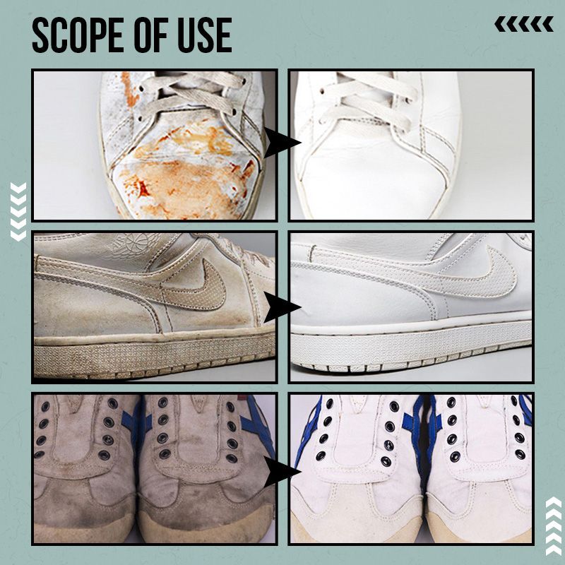 Get Your Shoes Sparkling Clean with the Little White Shoe Cleaner. - InspiredGrabs.com