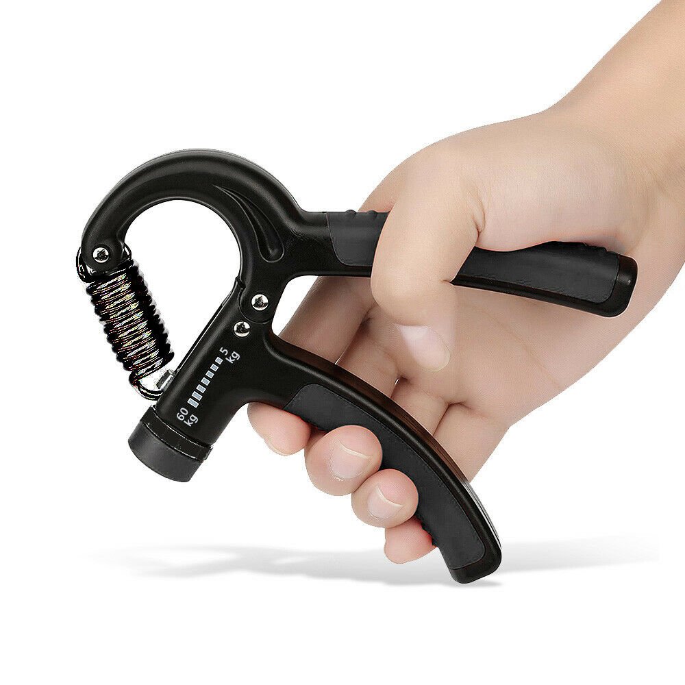 Hand Grip Adjustable Trainer Gripper Strengthener Gym Strength Exerciser Adjustable Heavy Gripper Fitness Hand Exerciser Grip Wrist Training Increase Strength Spring Finger Pinch Carpal Expander - InspiredGrabs.com