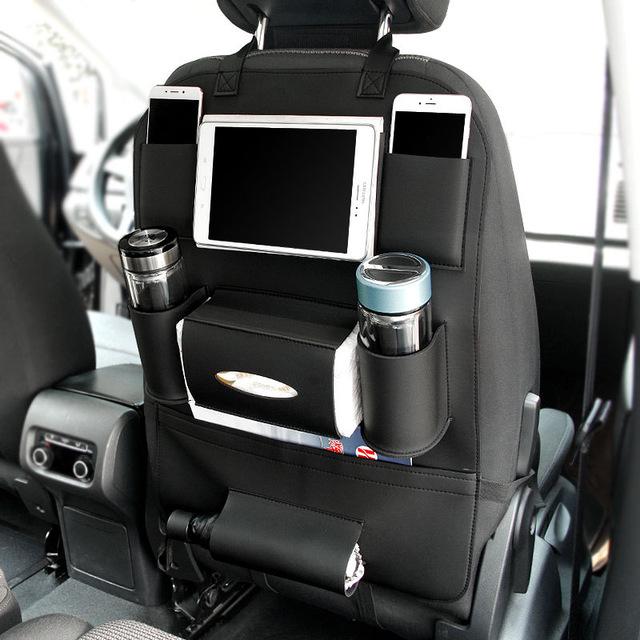 High-Quality Leather Car Seat Organizers - InspiredGrabs.com