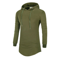 Thumbnail for High Quality Mid-Length Hooded Pullover Camouflage Sports T-Shirt - InspiredGrabs.com