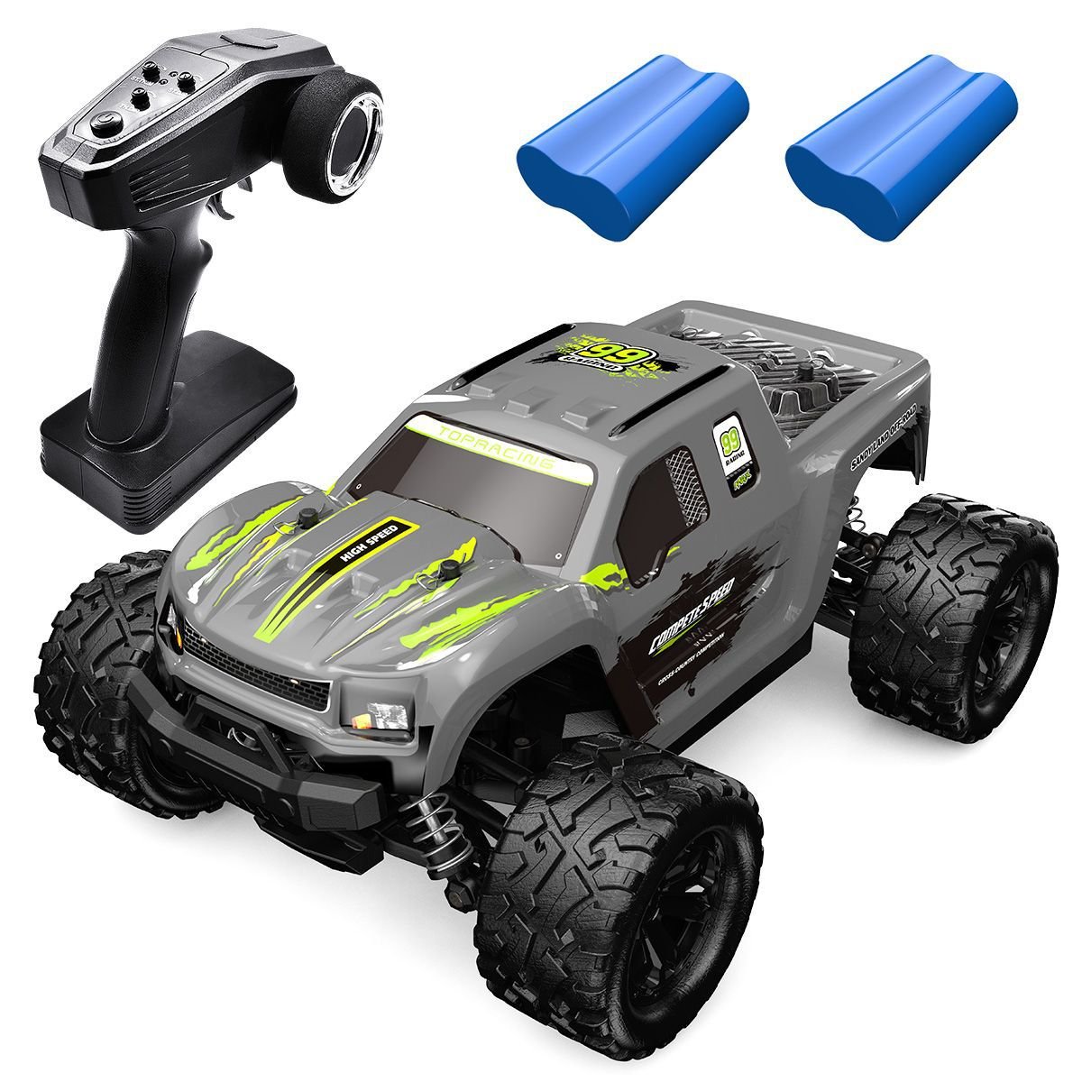 High-speed Remote Control Car 4WD Bigfoot Off-road Vehicle - InspiredGrabs.com
