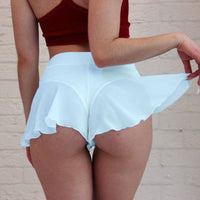 Thumbnail for High Waist Solid Color Milk Silk Thong - InspiredGrabs.com