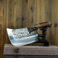 Household Bone Chopping Hand-forged Kitchen Knife Dual-use Knife Ghost Hand-made Chef Knives - InspiredGrabs.com