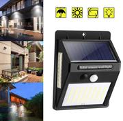 Illuminate your outdoor space with the energy-saving and waterproof LED solar Wall Light! - InspiredGrabs.com