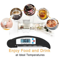 Thumbnail for Instant-read Meat Thermometer Digital Electronic Food Temp Kitchen Cooking Grill - InspiredGrabs.com