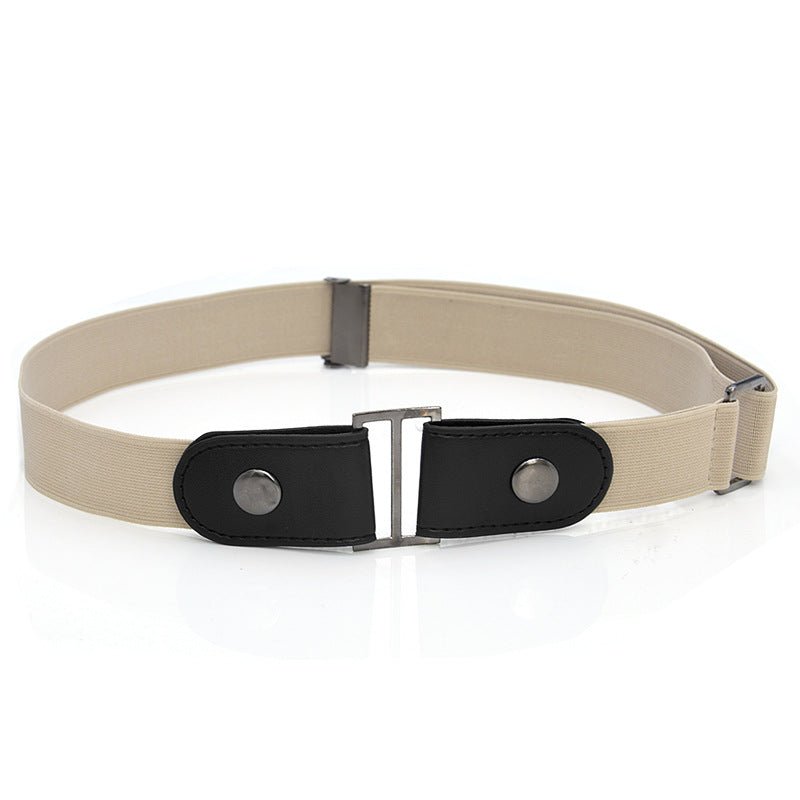 Introducing the Faux Leather Slim Stretch Invisible Belt - the ultimate Lazy Belt for your jeans. - InspiredGrabs.com