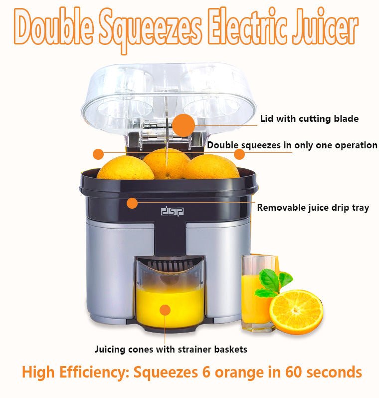 Introducing the ultimate duo: two compact orange juice extractors - InspiredGrabs.com