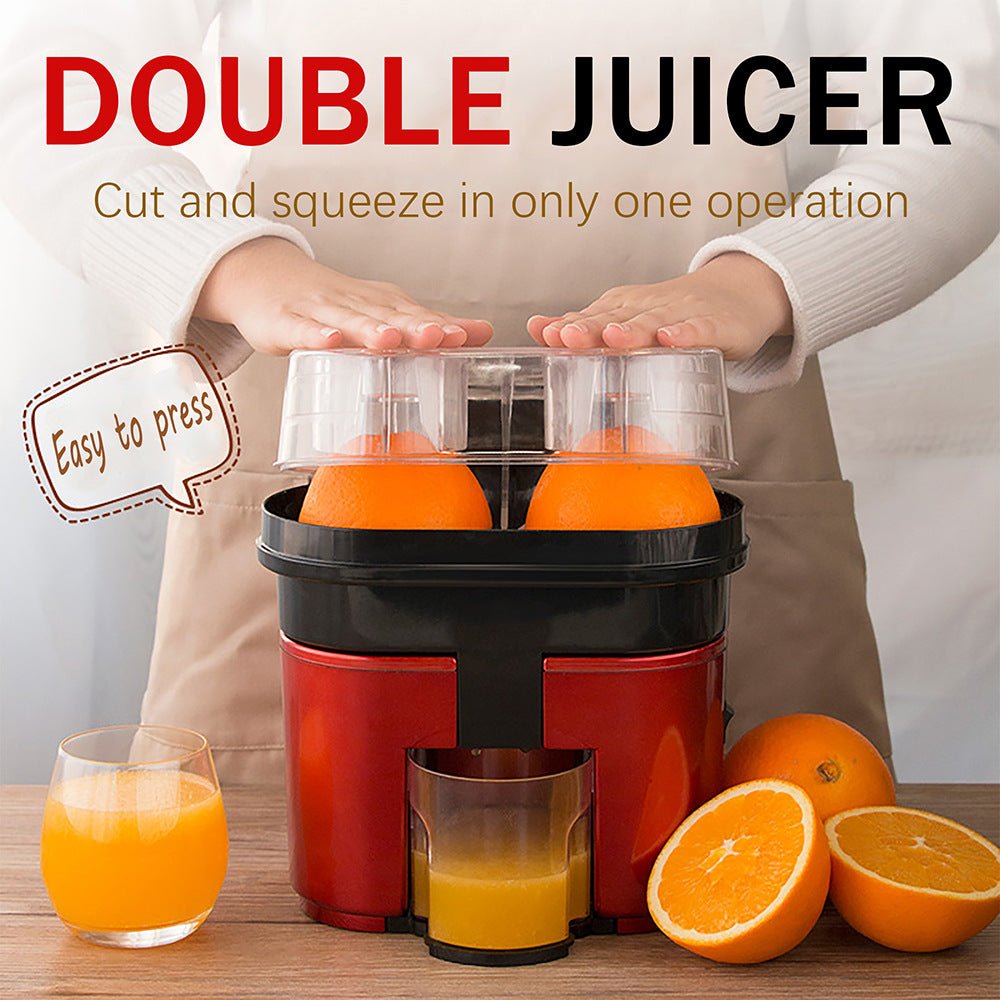 Introducing the ultimate duo: two compact orange juice extractors - InspiredGrabs.com