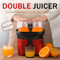 Thumbnail for Introducing the ultimate duo: two compact orange juice extractors - InspiredGrabs.com