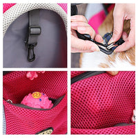 Thumbnail for Pet Dog Carrier Bag Carrier for Dogs Backpack Out Double Shoulder Portable Travel Backpack Outdoor Pet Dog Carrier Bag Mesh - InspiredGrabs.com