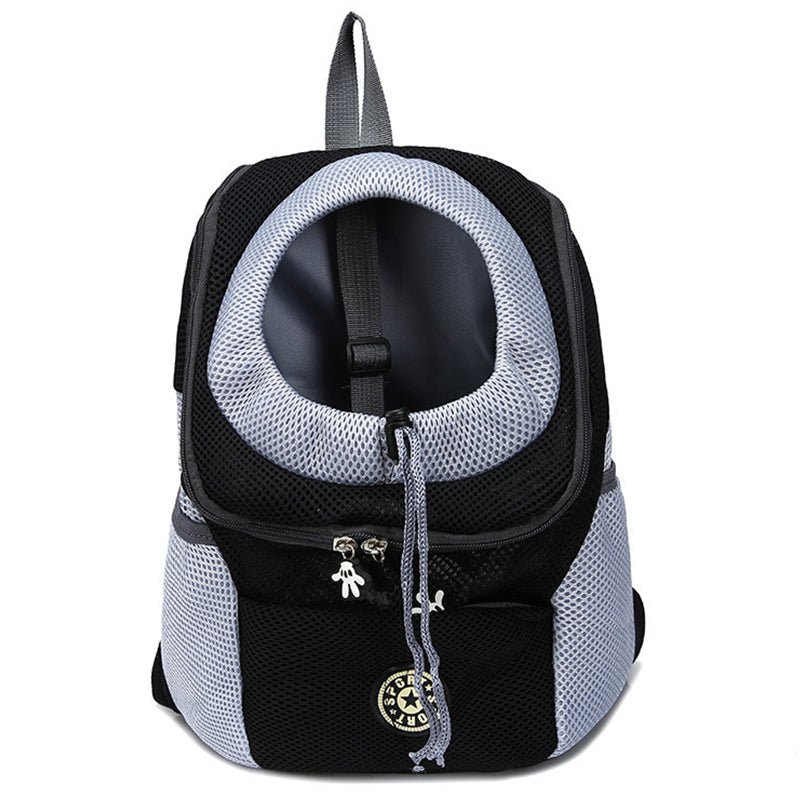 Pet Dog Carrier Bag Carrier for Dogs Backpack Out Double Shoulder Portable Travel Backpack Outdoor Pet Dog Carrier Bag Mesh - InspiredGrabs.com