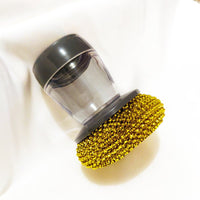 Thumbnail for Kitchen Soap Dispensing Palm Brush Cleaner Push-type Brush Kitchen Detergent Tools - InspiredGrabs.com