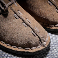 Thumbnail for Leather Suede Men's Hand-stitched Casual Men's Shoes - InspiredGrabs.com