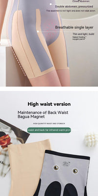 Thumbnail for Magic Suspension Waist Girdling Belly Contraction Safety Pants High Waist Boxer Hip Lift Leggings - InspiredGrabs.com