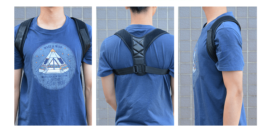 Medical Clavicle Posture Corrector Lower Back Correction Belt for Children - InspiredGrabs.com