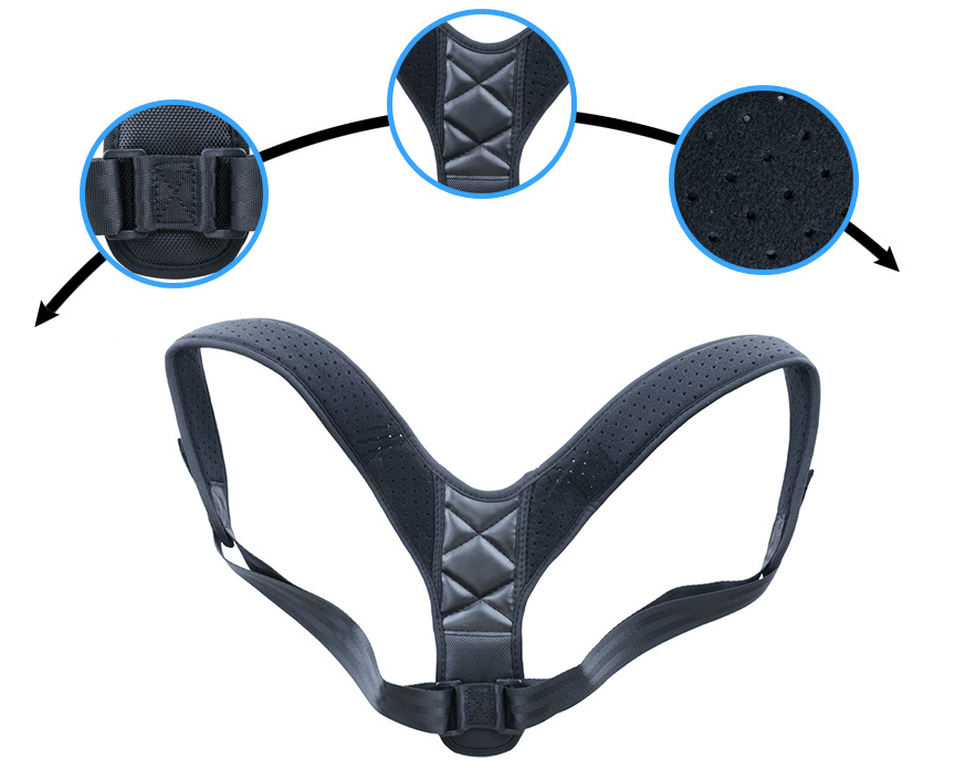 Medical Clavicle Posture Corrector Lower Back Correction Belt for Children - InspiredGrabs.com