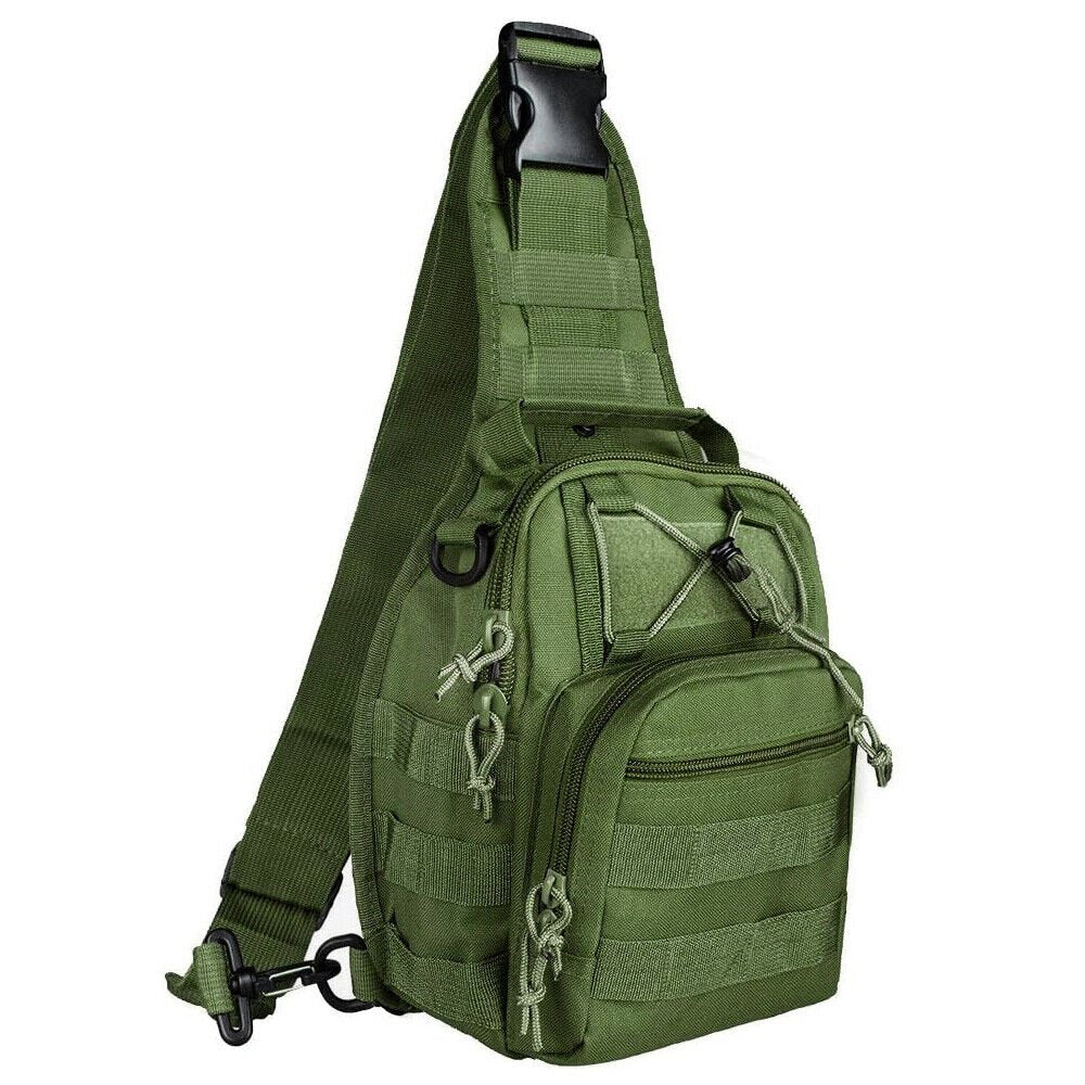 Men Backpack Molle Tactical Sling Chest Pack Shoulder Bag Outdoor Hiking Travel - InspiredGrabs.com