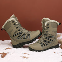 Thumbnail for Men's High Top Fleece Warm Snow Boots - InspiredGrabs.com