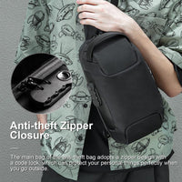 Thumbnail for Men's Waterproof Oxford Multifunction Crossbody Bags Anti-theft Shoulder Bags Messenger Sling Chest Bag Pack for Male Sling Shoulder Crossbody Waterproof Anti-theft Chest Bag Backpack USB - InspiredGrabs.com